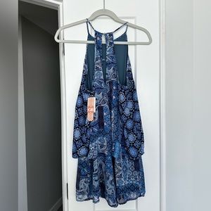 Gianni Bini Blue Romper